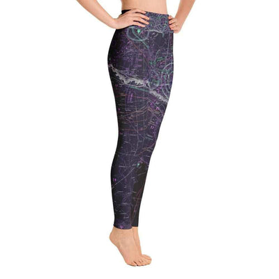Brownsville Sectional Yoga Leggings (Inverted) - RadarContact