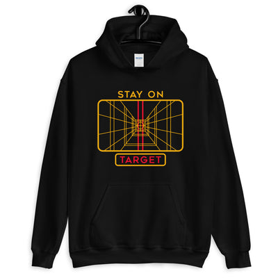 Stay On Target Unisex Hoodie Sweatshirt - RadarContact