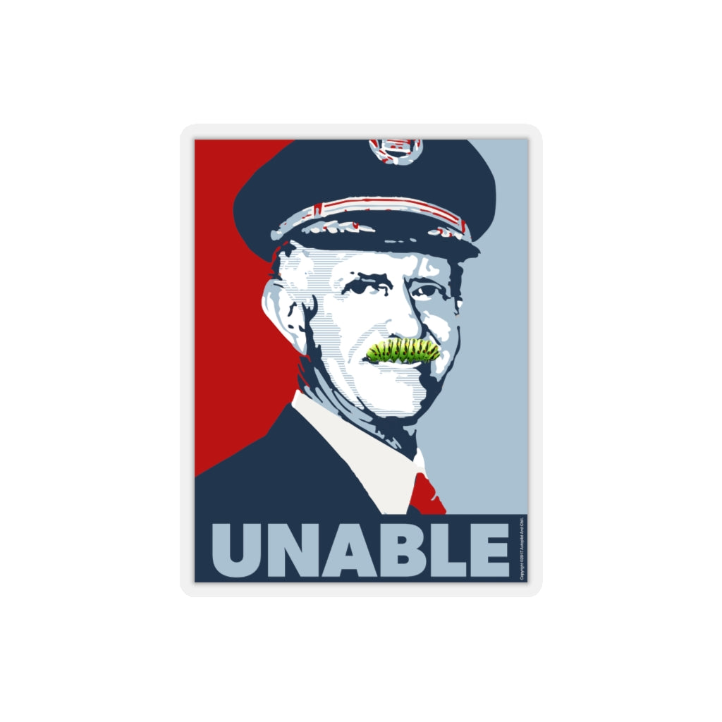 Unable Propaganda Sticker - RadarContact