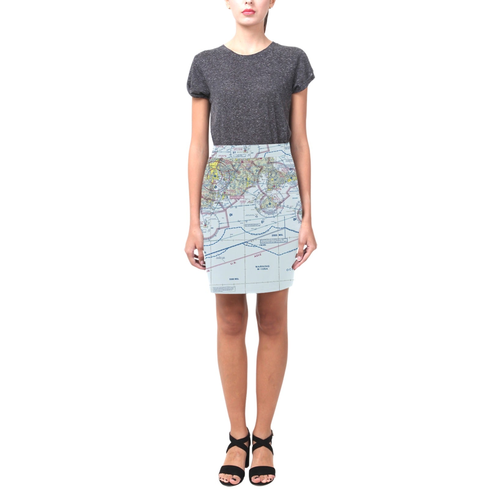 Make Your Own Airspace Pencil Skirt - RadarContact