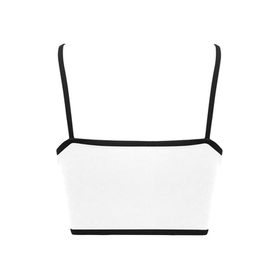 For A Good Time Call 121.5 Women's Spaghetti Strap Crop Top - RadarContact