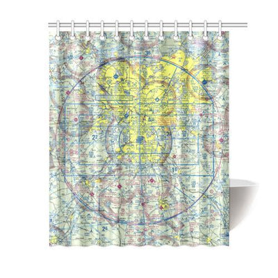 Make Your Own Sectional Airspace Shower Curtain - RadarContact