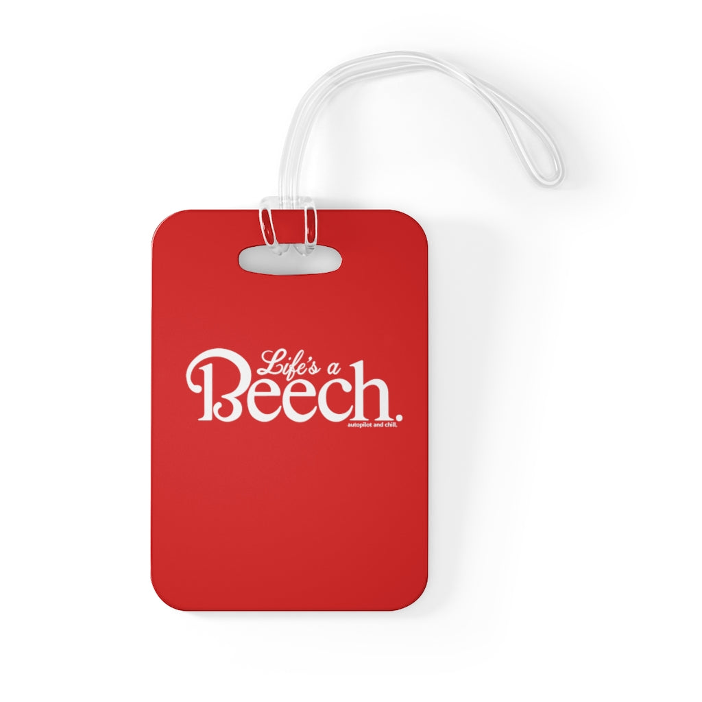 Life's a Beech Luggage Tag - RadarContact