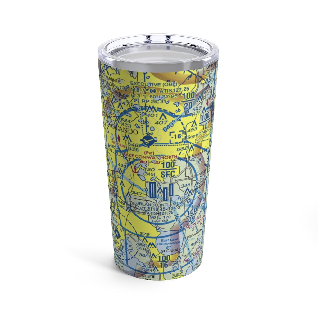 Orlando Travel-Size Tumbler 20oz MCO - RadarContact
