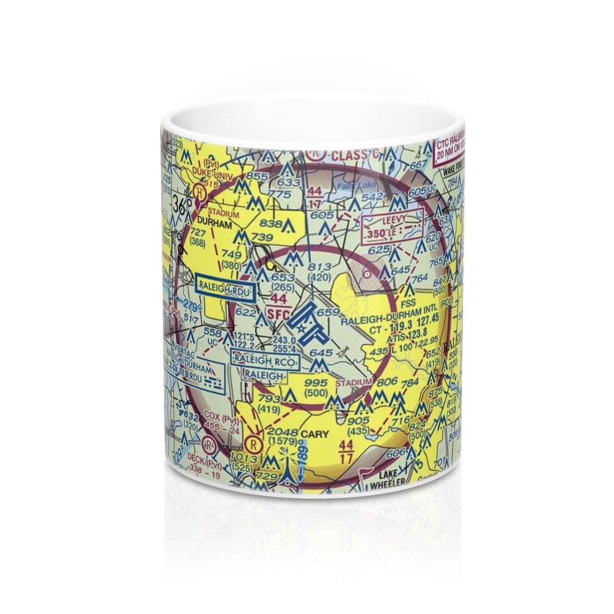 Raleigh-Durham Sectional Mug - RadarContact