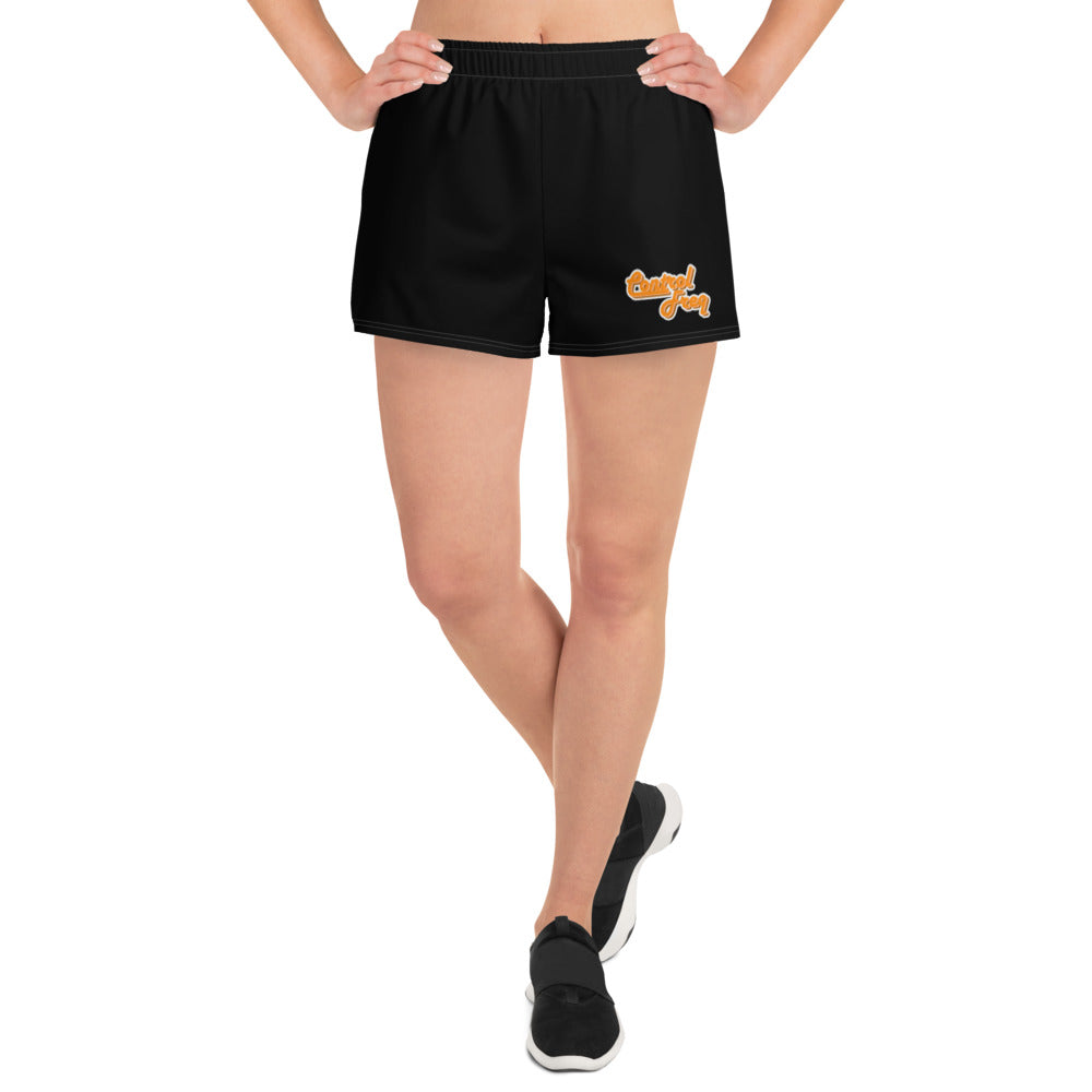 Control Freq Women's Athletic Short Shorts - RadarContact