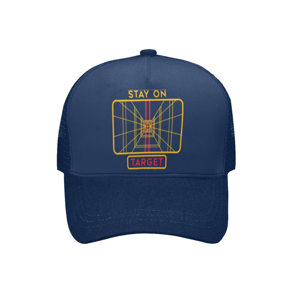 Stay On Target Trucker Hat Star Wars Theme - RadarContact