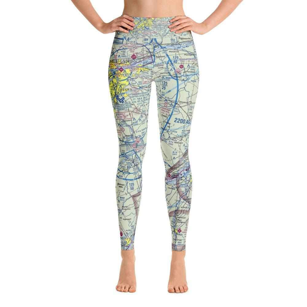 Ottawa Sectional Yoga Leggings - RadarContact