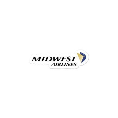 Retro Midwest Airlines Sticker - RadarContact