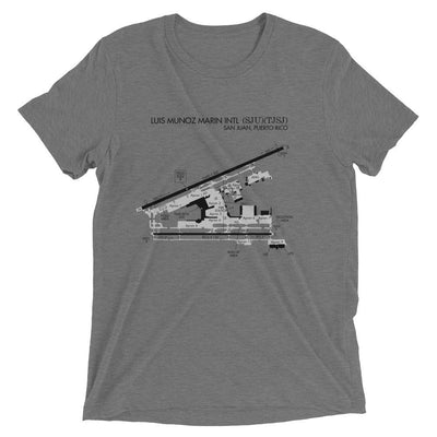 San Juan Airport Diagram Men's T-Shirt - RadarContact