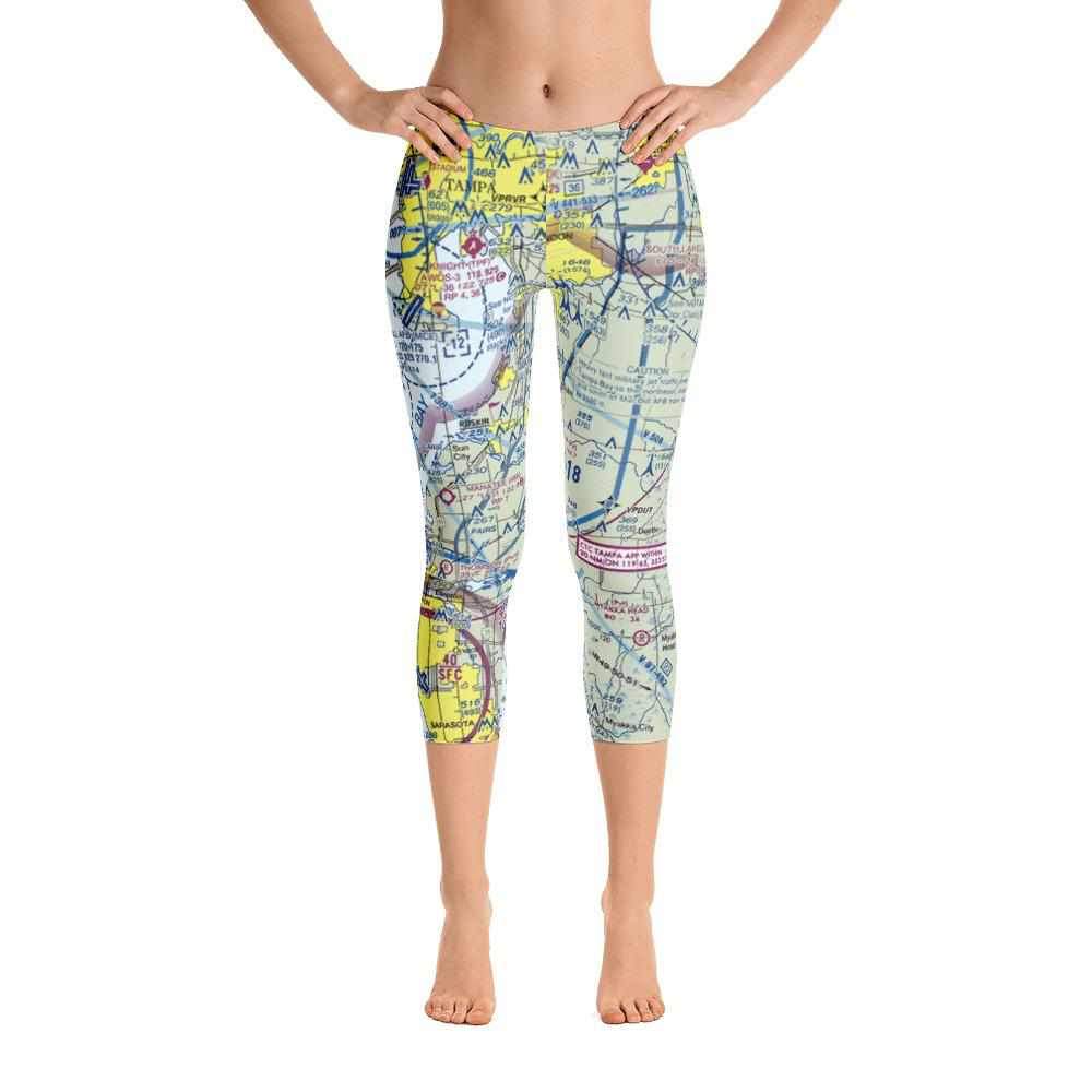 Tampa Sectional Capri Leggings - RadarContact