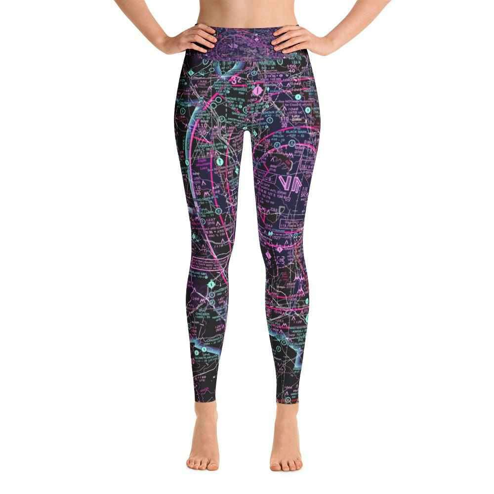 Dallas Sectional Yoga Leggings (Inverted) - RadarContact