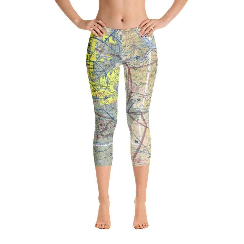 Phoenix Sectional Capri Leggings - RadarContact