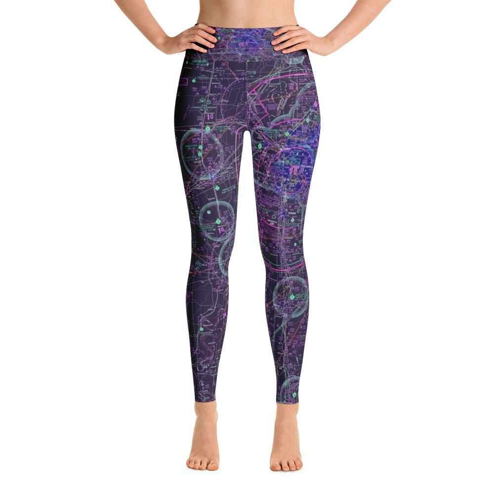 Memphis Sectional Yoga Leggings (Inverted) - RadarContact