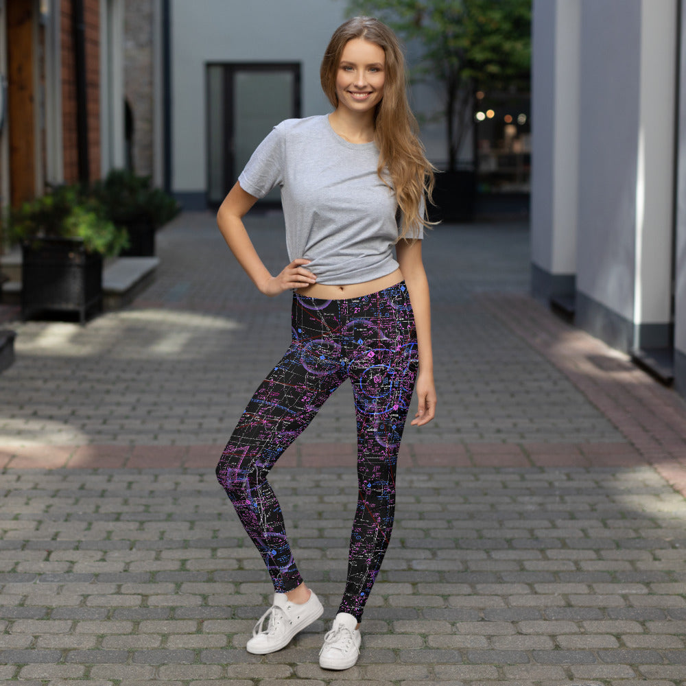 Oklahoma City Leggings (Inverted) - RadarContact