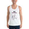 Boston Airport Code Tank Top (Redsox and Patriot Colors) - RadarContact