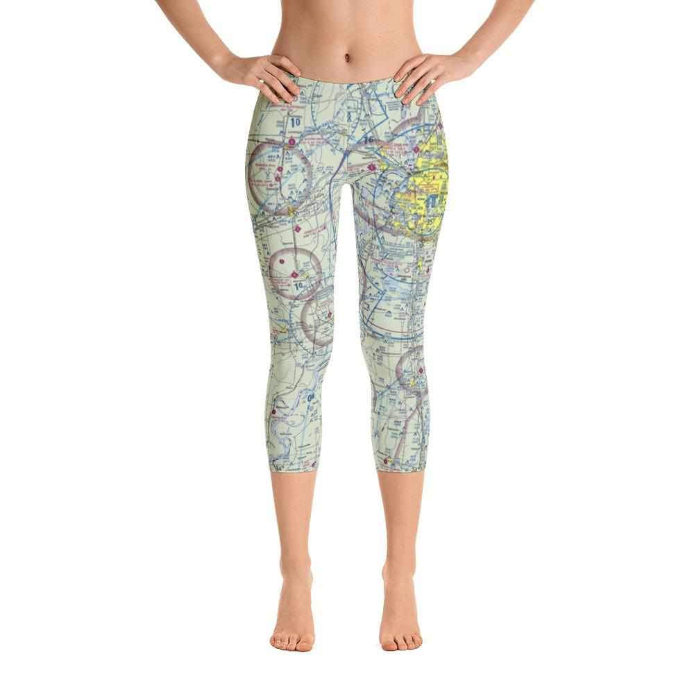 Memphis Sectional Capri Leggings - RadarContact