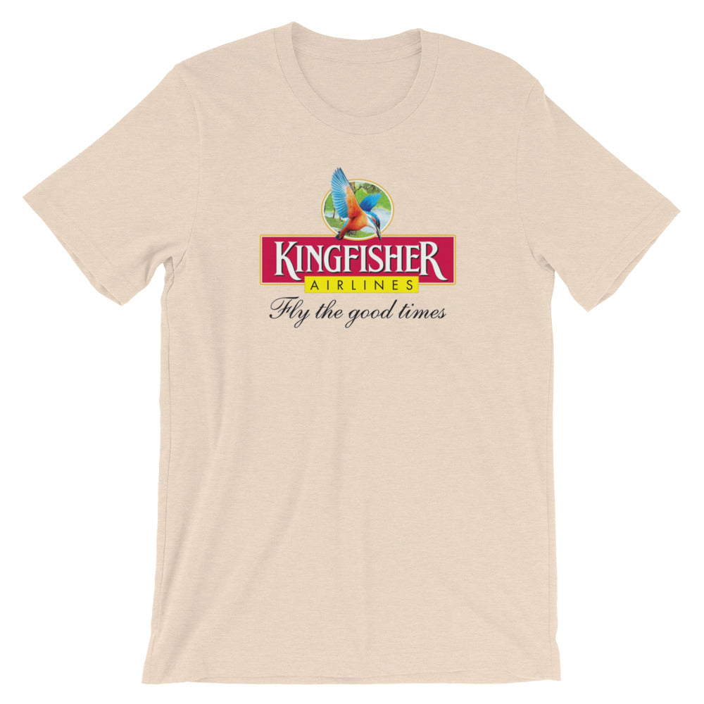 Retro Kingfisher Airlines T-Shirt - RadarContact