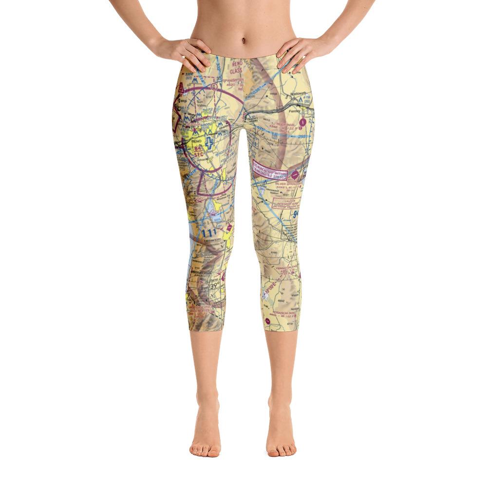 Reno Sectional Capri Leggings - RadarContact