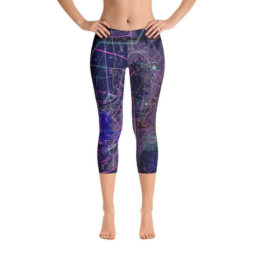 Las Vegas Sectional Capri Leggings (Inverted) - RadarContact