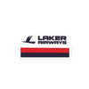 Retro Laker Airways Sticker - RadarContact