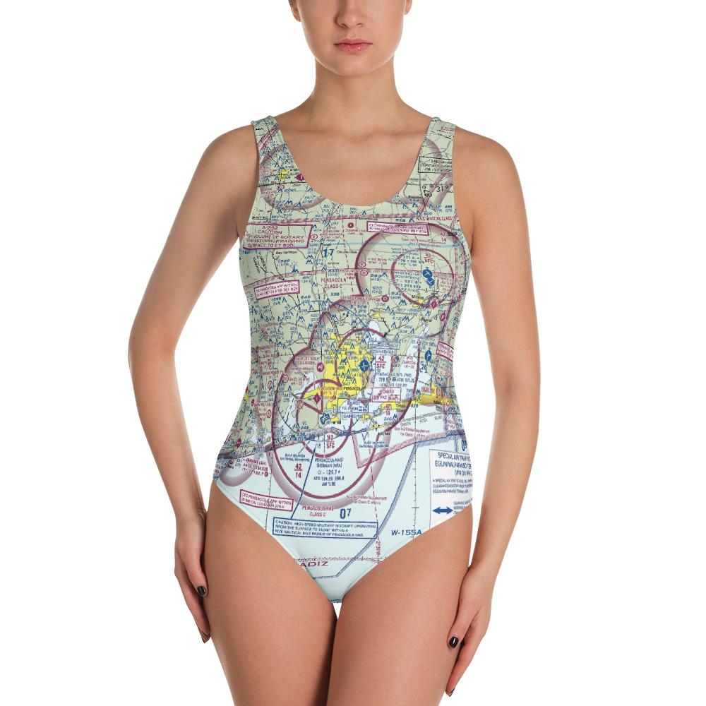 Pensacola Sectional One-Piece Swimsuit - RadarContact