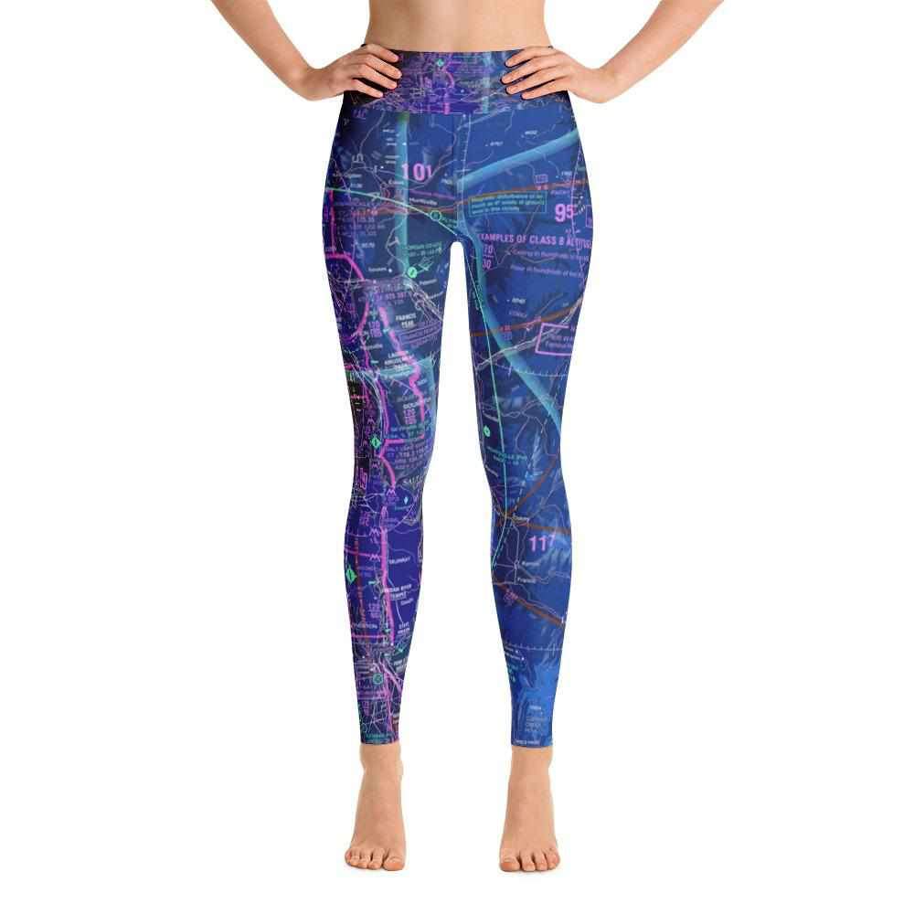 Salt Lake Sectional Yoga Leggings (Inverted) - RadarContact