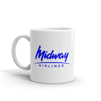 Retro Midway Airlines Mug - RadarContact
