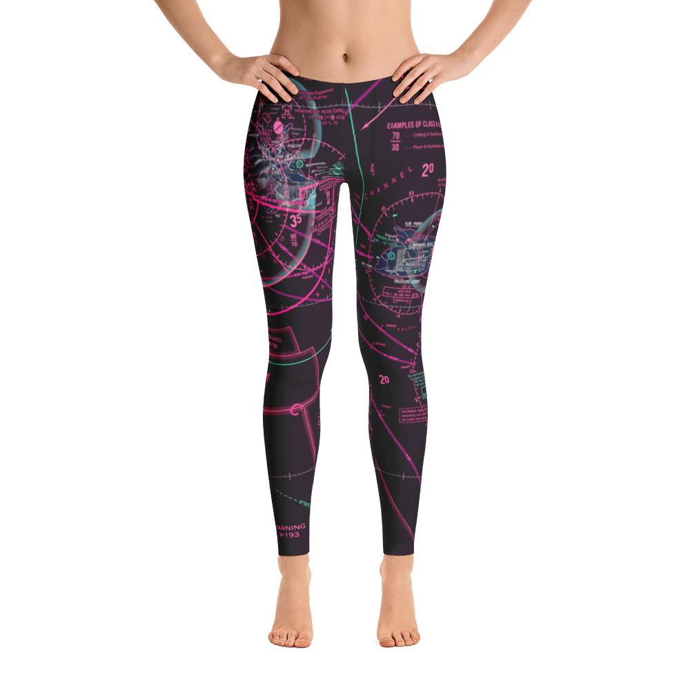 Hawaii Sectional Leggings (Inverted) - RadarContact