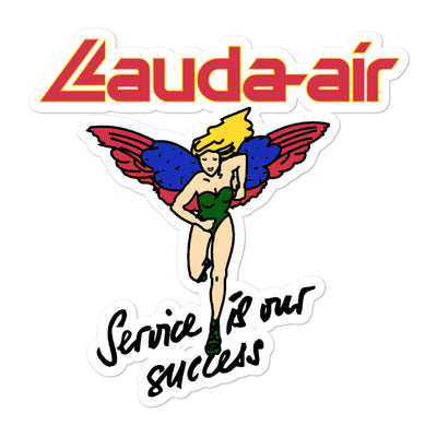 Retro Lauda Air Sticker - RadarContact