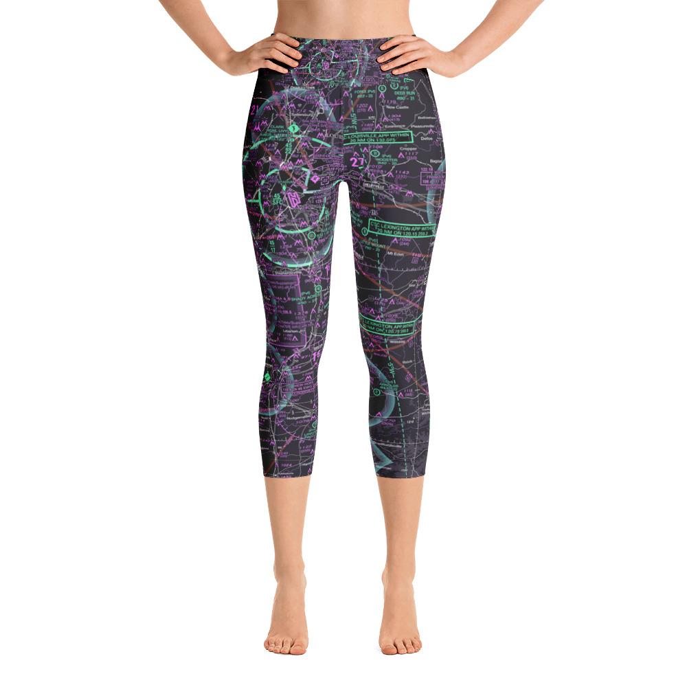Louisville Sectional Yoga Capri Leggings (Inverted) - RadarContact