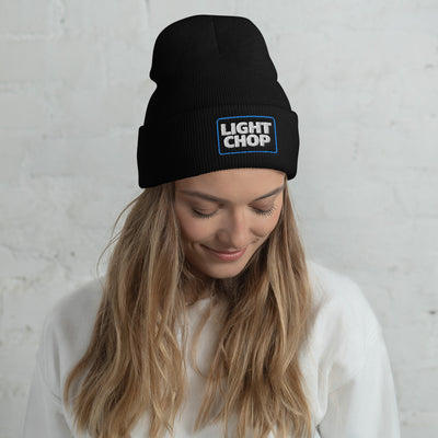 Light Chop Embroidered Cuffed Beanie