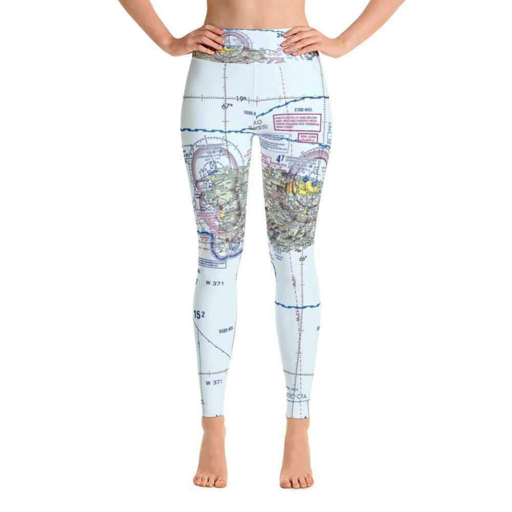 Puerto Rico Sectional Yoga Leggings - RadarContact