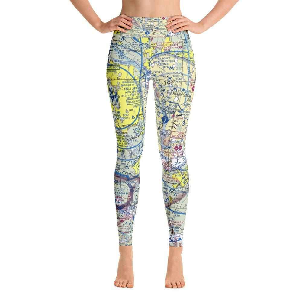 Washington DC Sectional Yoga Leggings - RadarContact