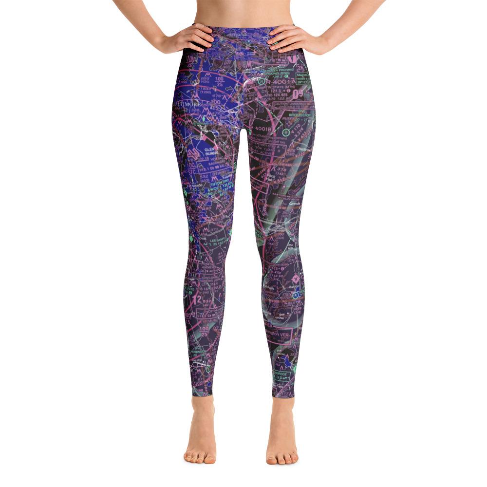 Baltimore Sectional Yoga Leggings (Inverted) - RadarContact