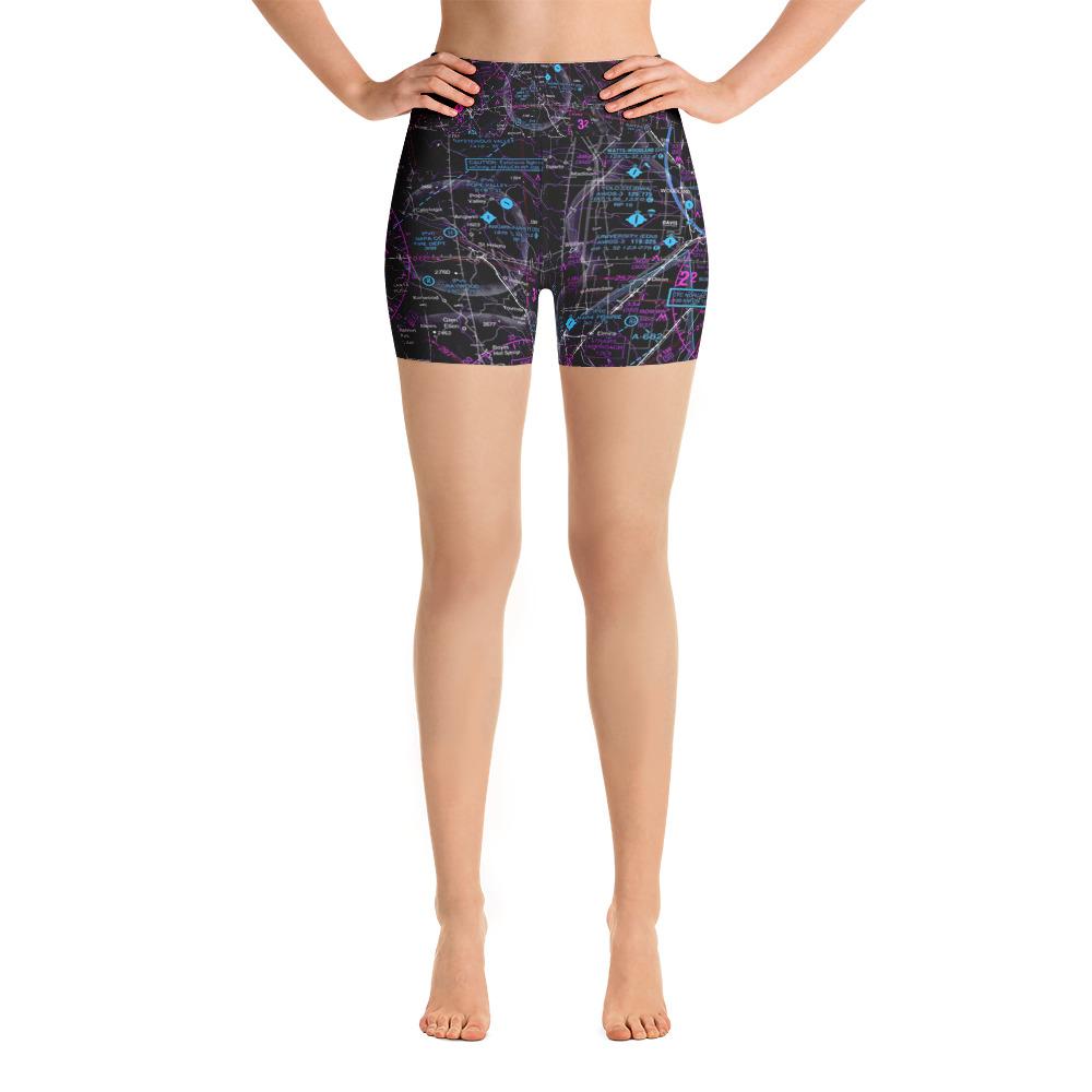 STS Sectional Yoga Shorts (Inverted) - RadarContact