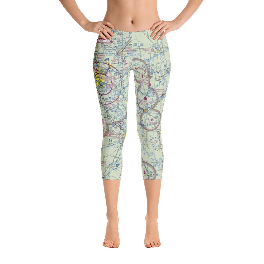 Little Rock Sectional Capri Leggings - RadarContact