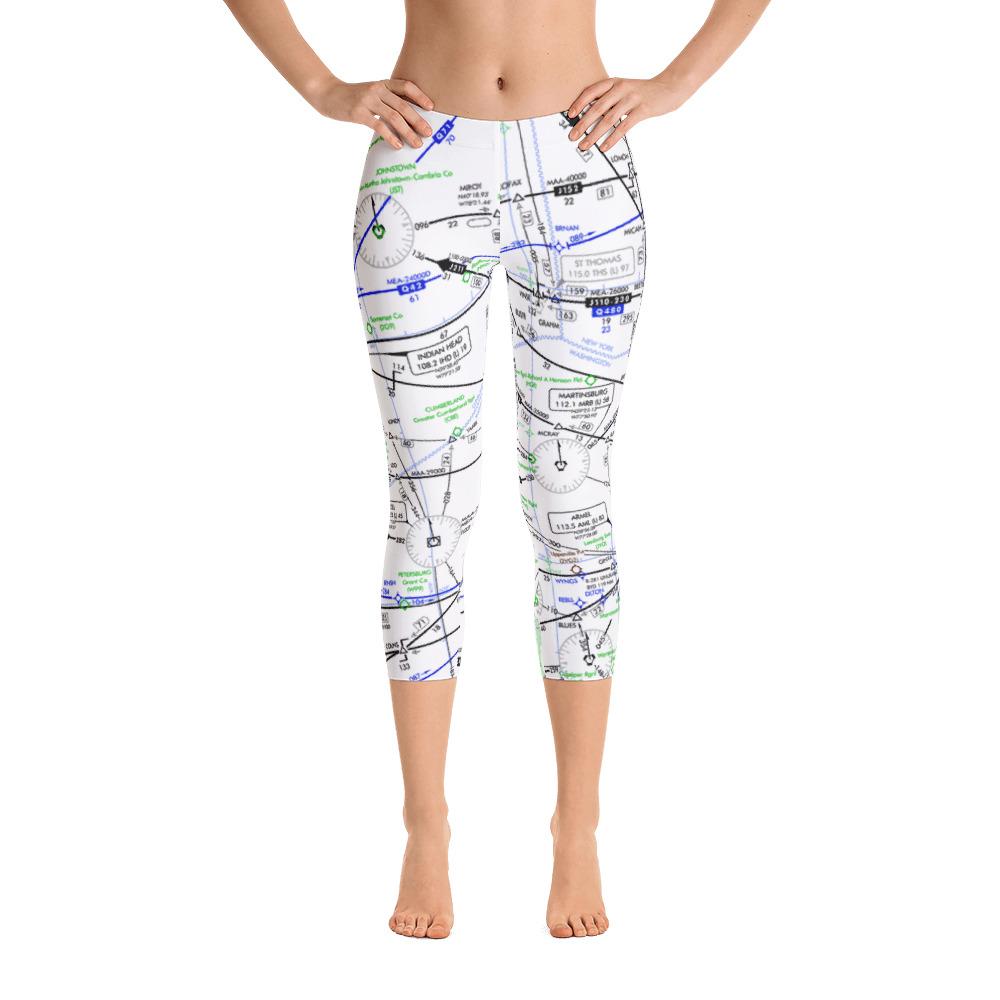 Southwest Pennsylvania High Altitude Capri Leggings - RadarContact