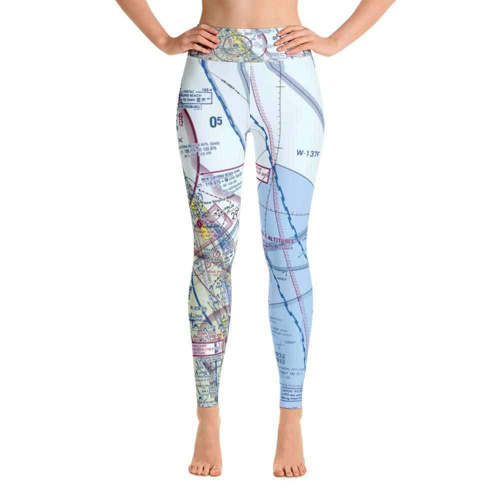 Daytona Beach Sectional Yoga Leggings - RadarContact