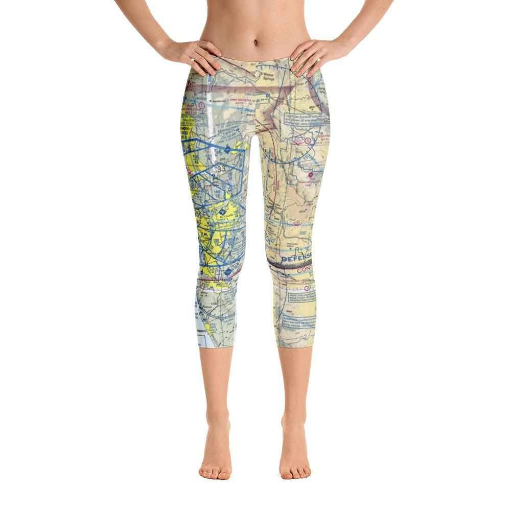 San Diego Sectional Capri Leggings - RadarContact