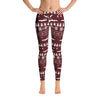 Ugly Aviation Christmas Leggings (Red) - RadarContact