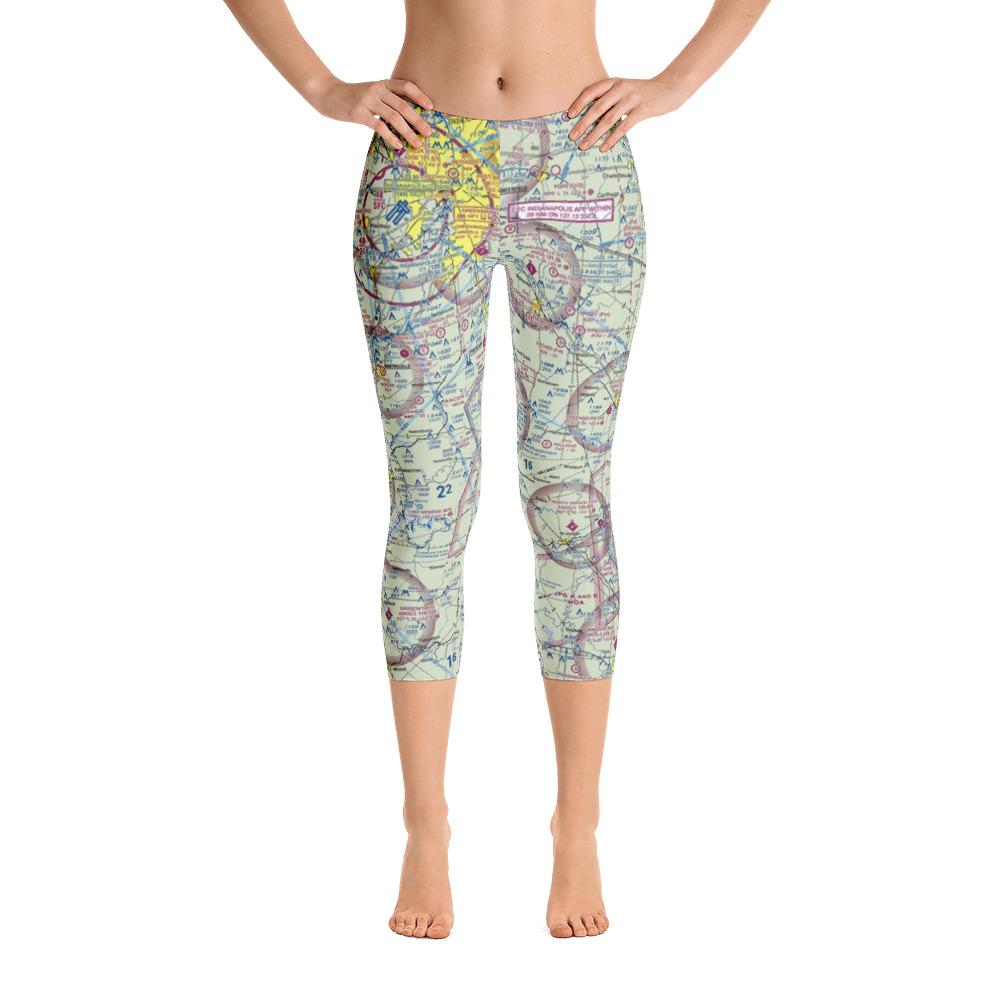 Indianapolis Sectional Capri Leggings - RadarContact