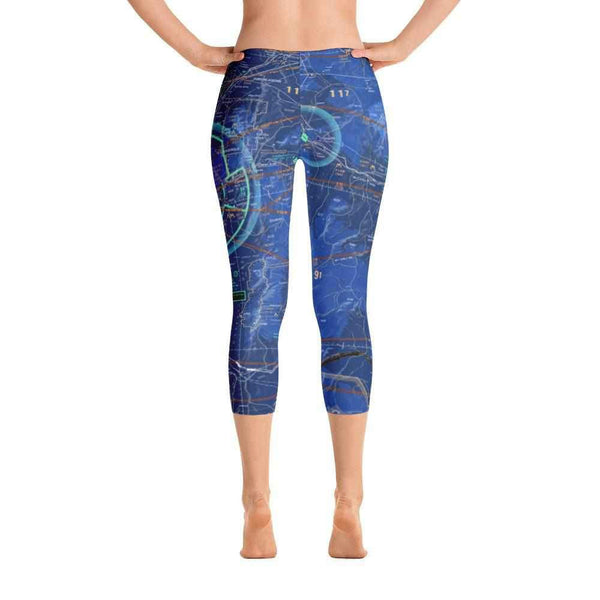 Las Vegas Sectional Capri Leggings (Inverted)