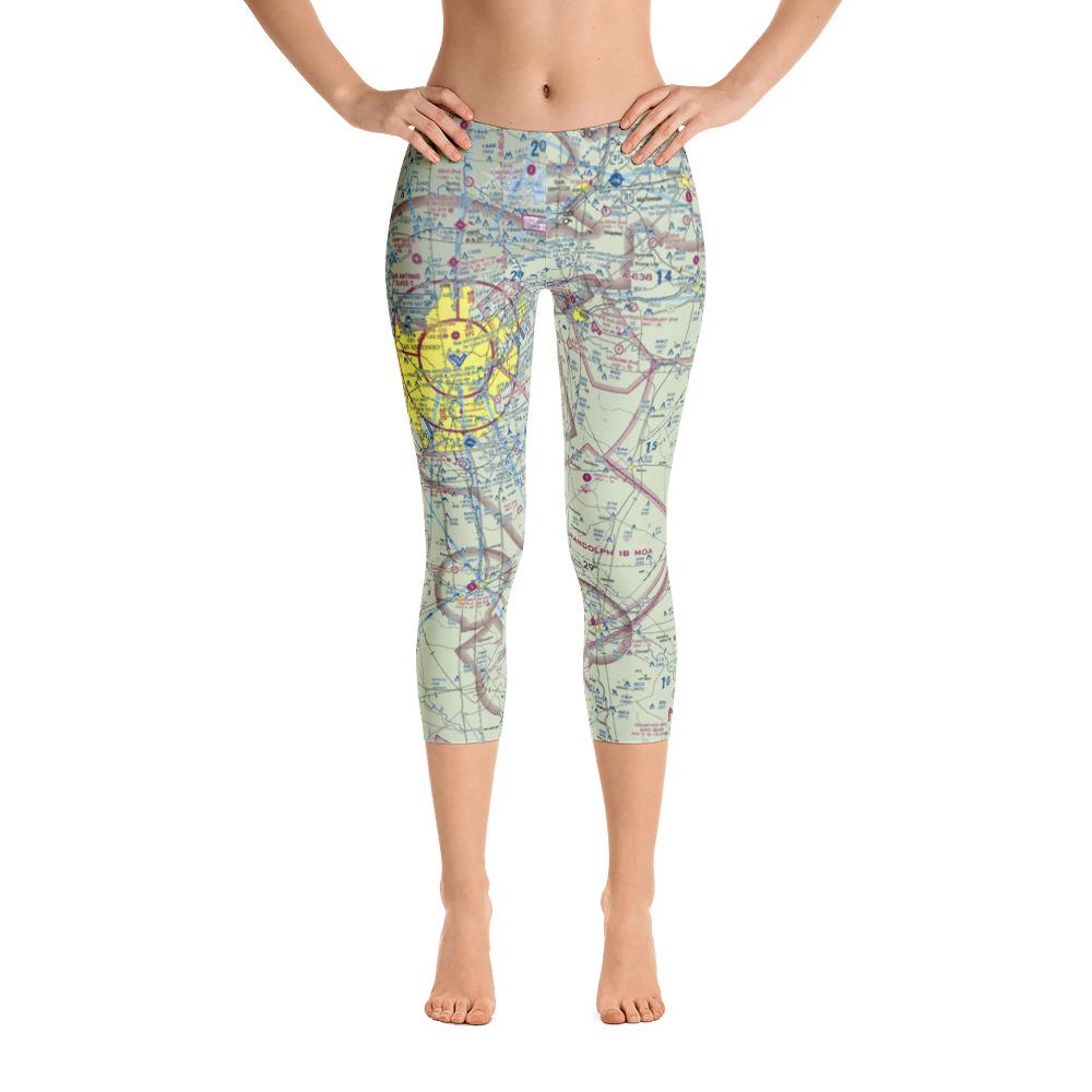 San Antonio Sectional Capri Leggings - RadarContact