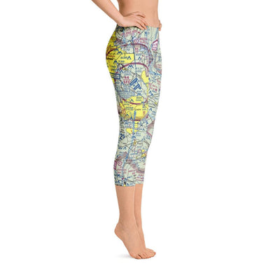 Raleigh-Durham Sectional Capri Leggings - RadarContact