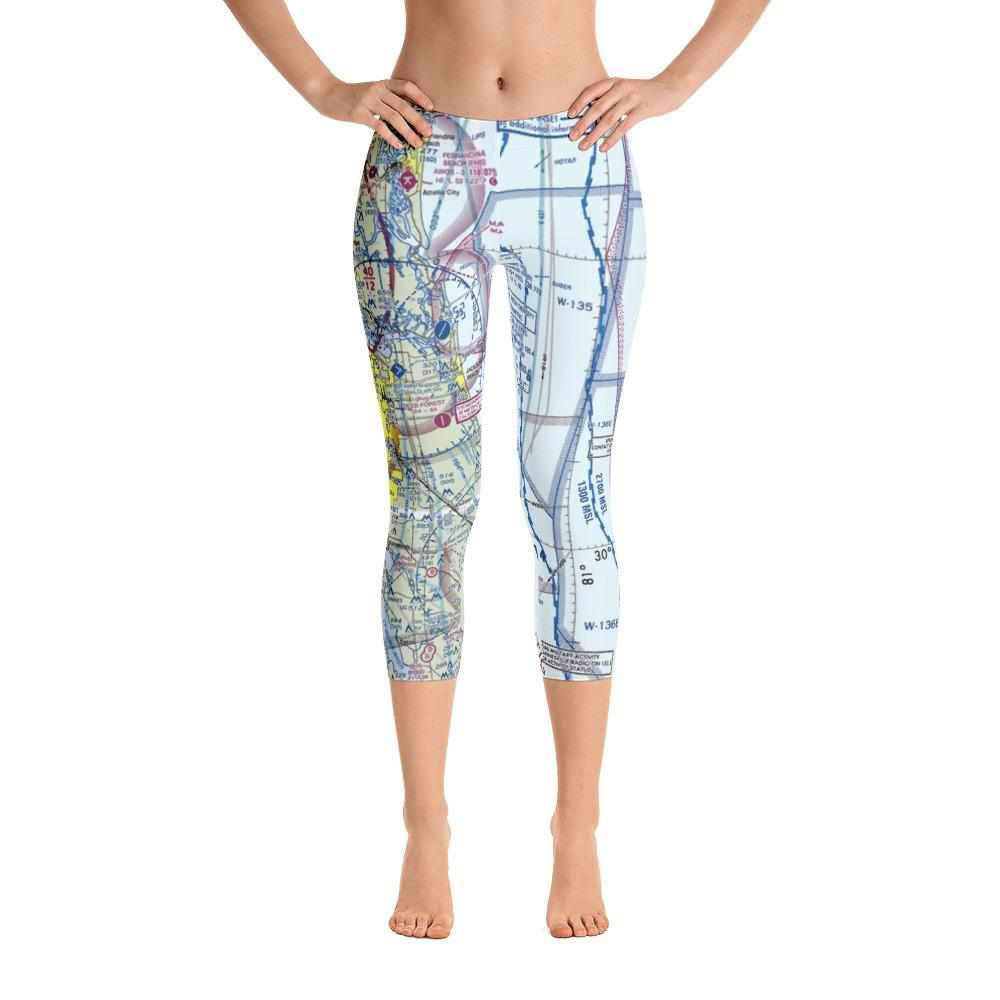 Jacksonville Sectional Capri Leggings - RadarContact