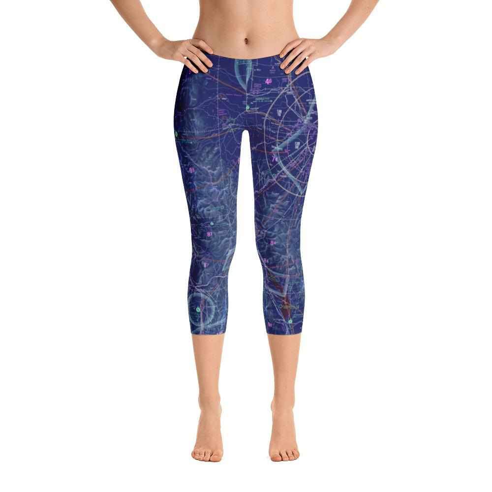 Great Falls Sectional Capri Leggings (Inverted) - RadarContact