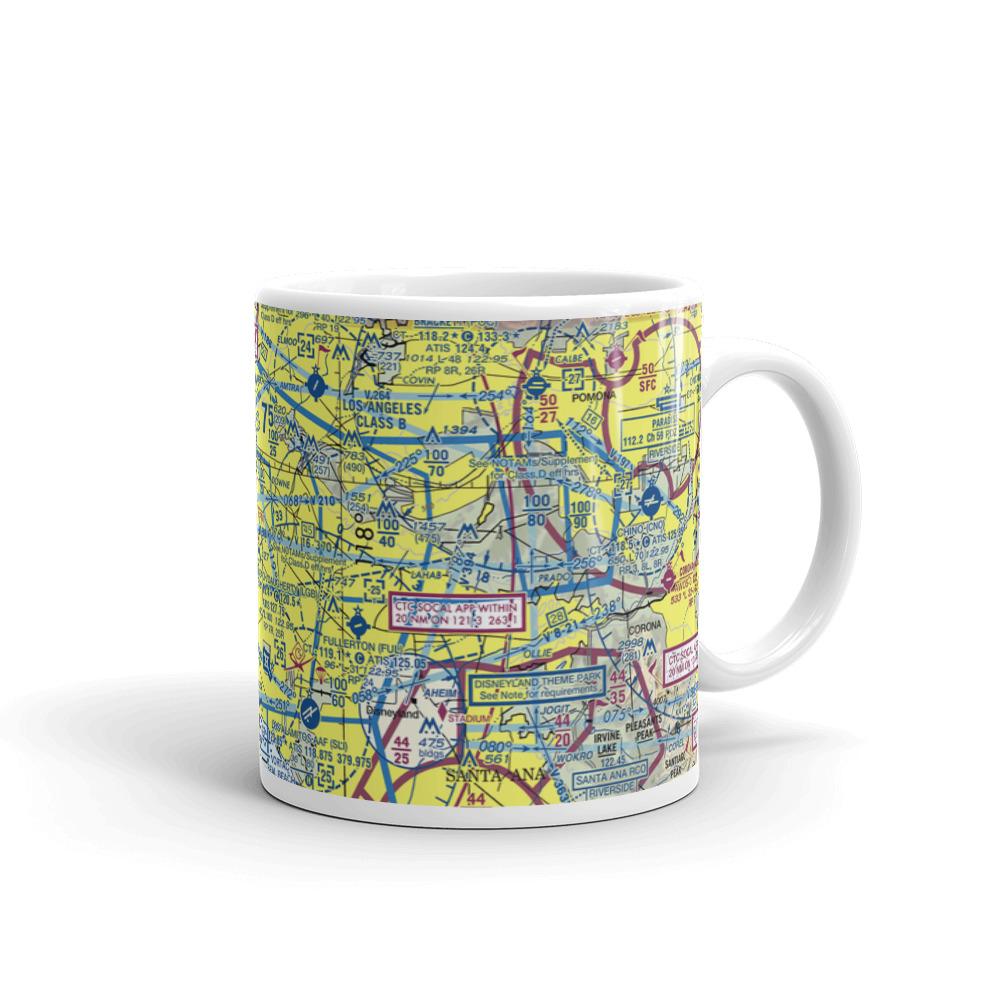 Los Angeles Sectional Mug - RadarContact