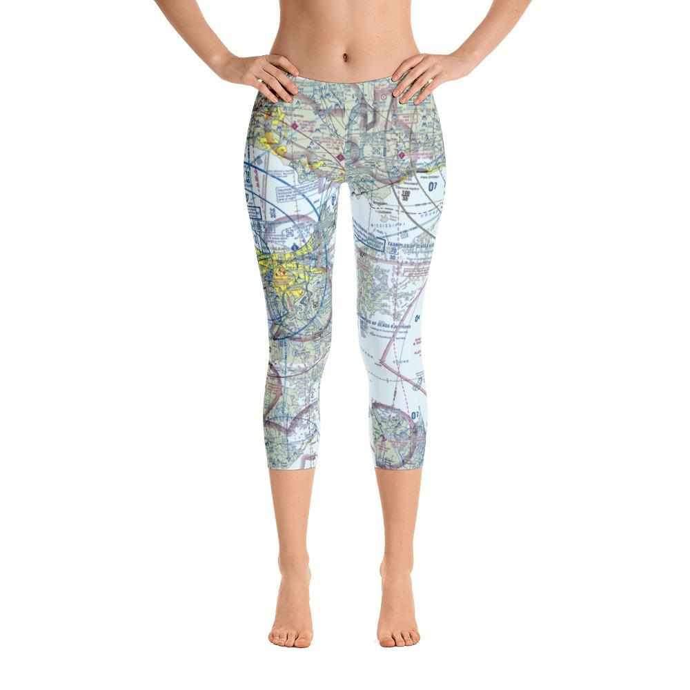New Orleans Sectional Capri Leggings - RadarContact