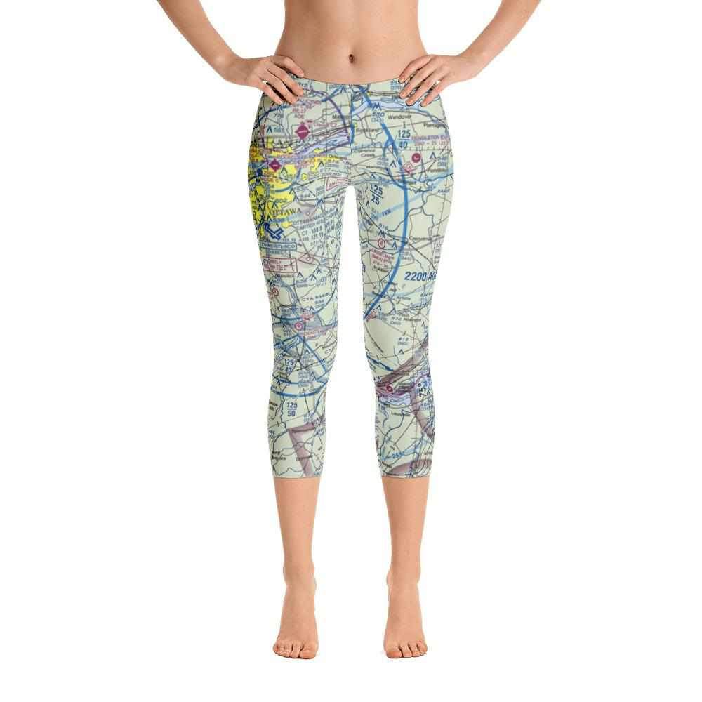 Ottawa Sectional Capri Leggings - RadarContact